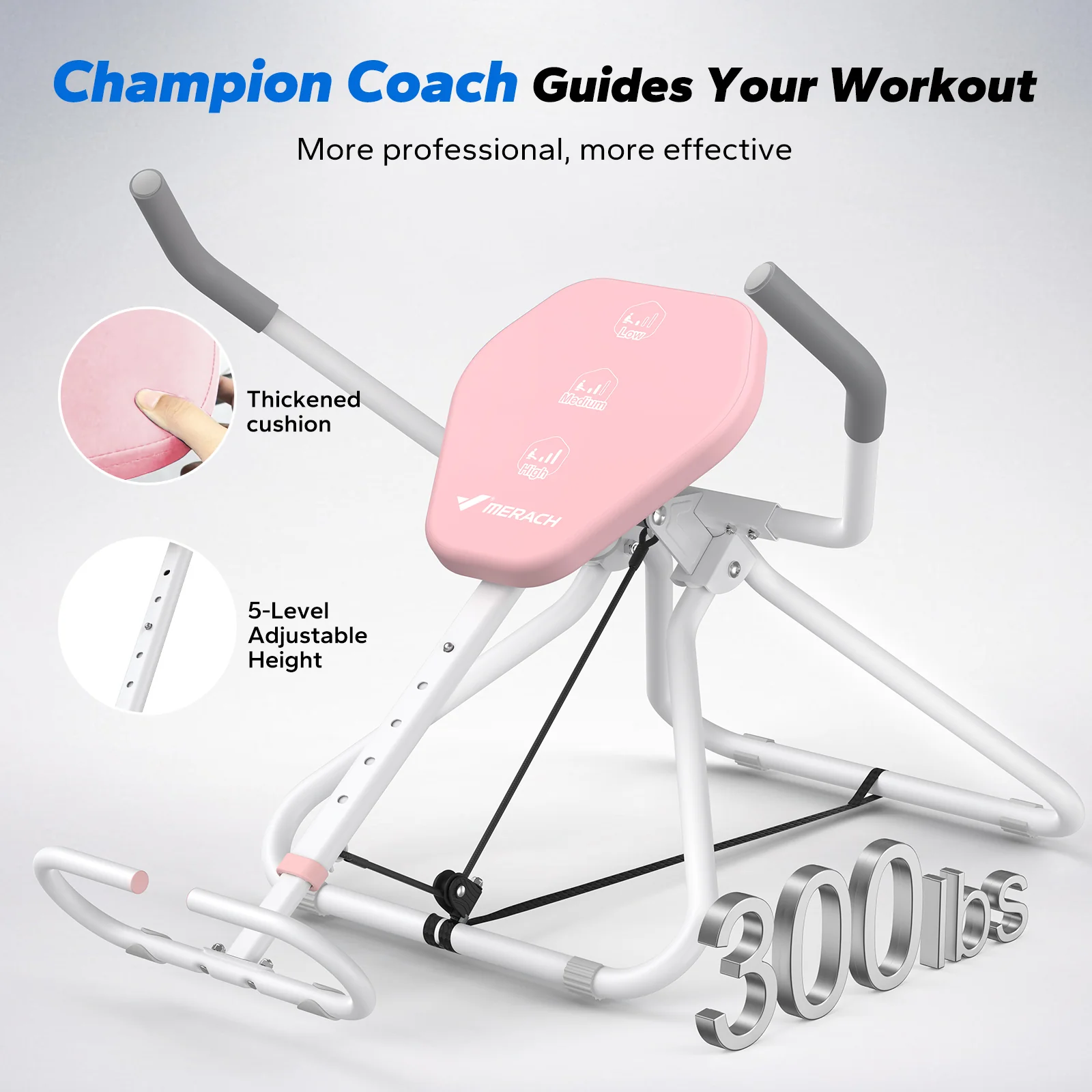 4-in-1 Ab Exerciser Swing Machine for Core Workout - Image 5
