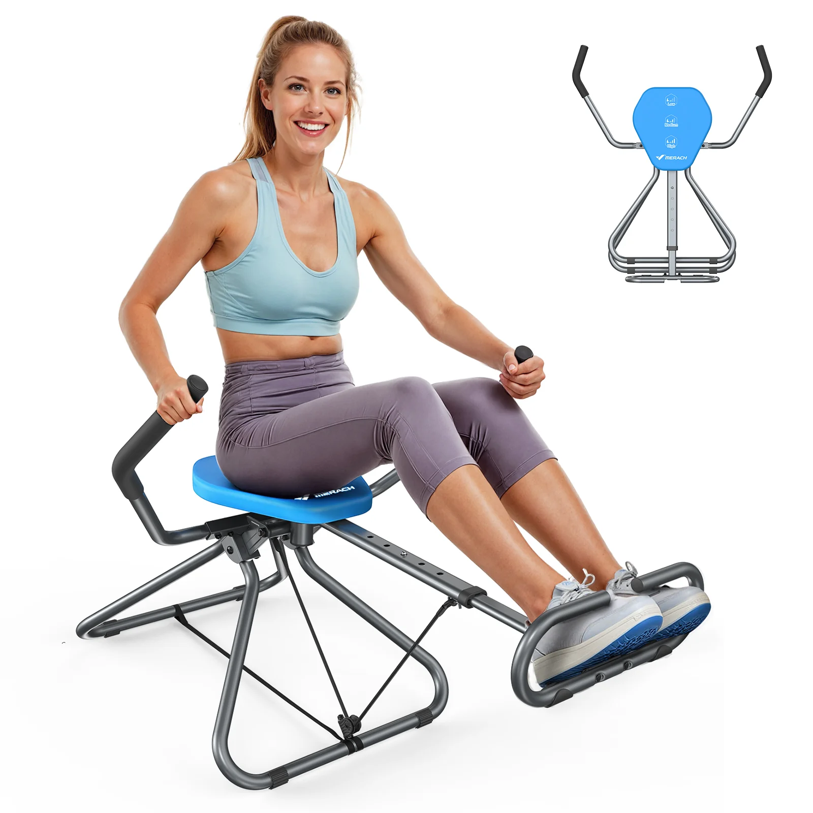 4-in-1 Ab Exerciser Swing Machine for Core Workout - Image 7