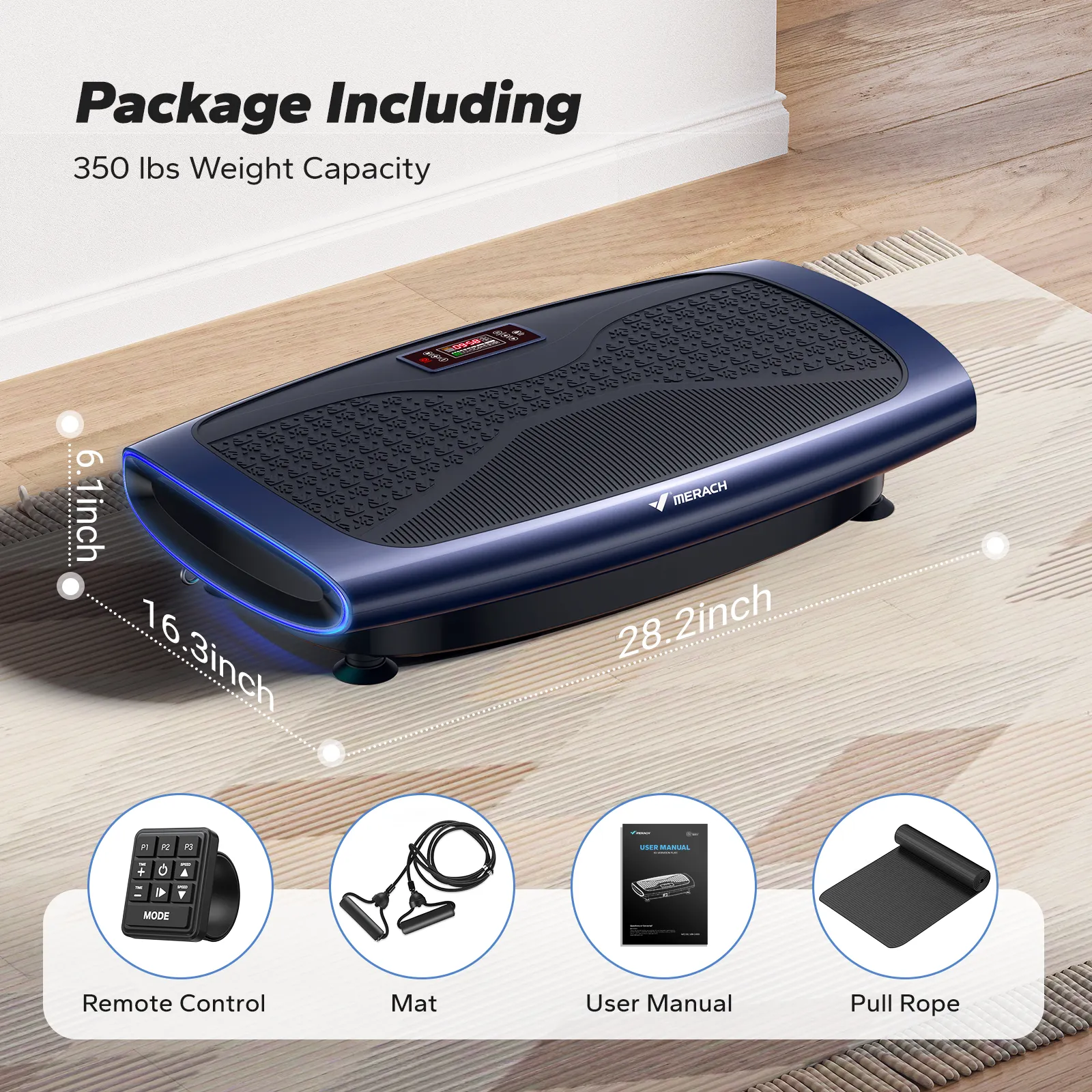 CV61 Curved 4D Vibration Plate for Muscle Activation - Image 14