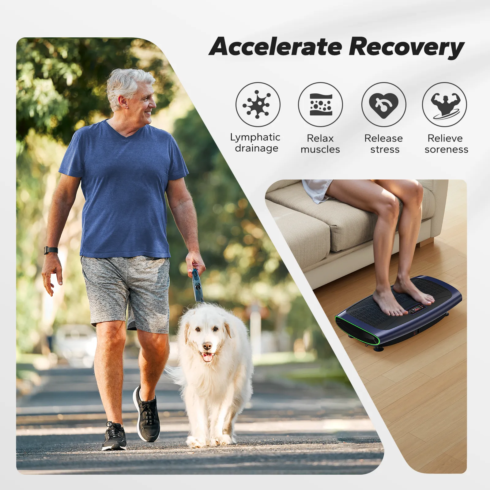 CV61 Curved 4D Vibration Plate for Muscle Activation - Image 16
