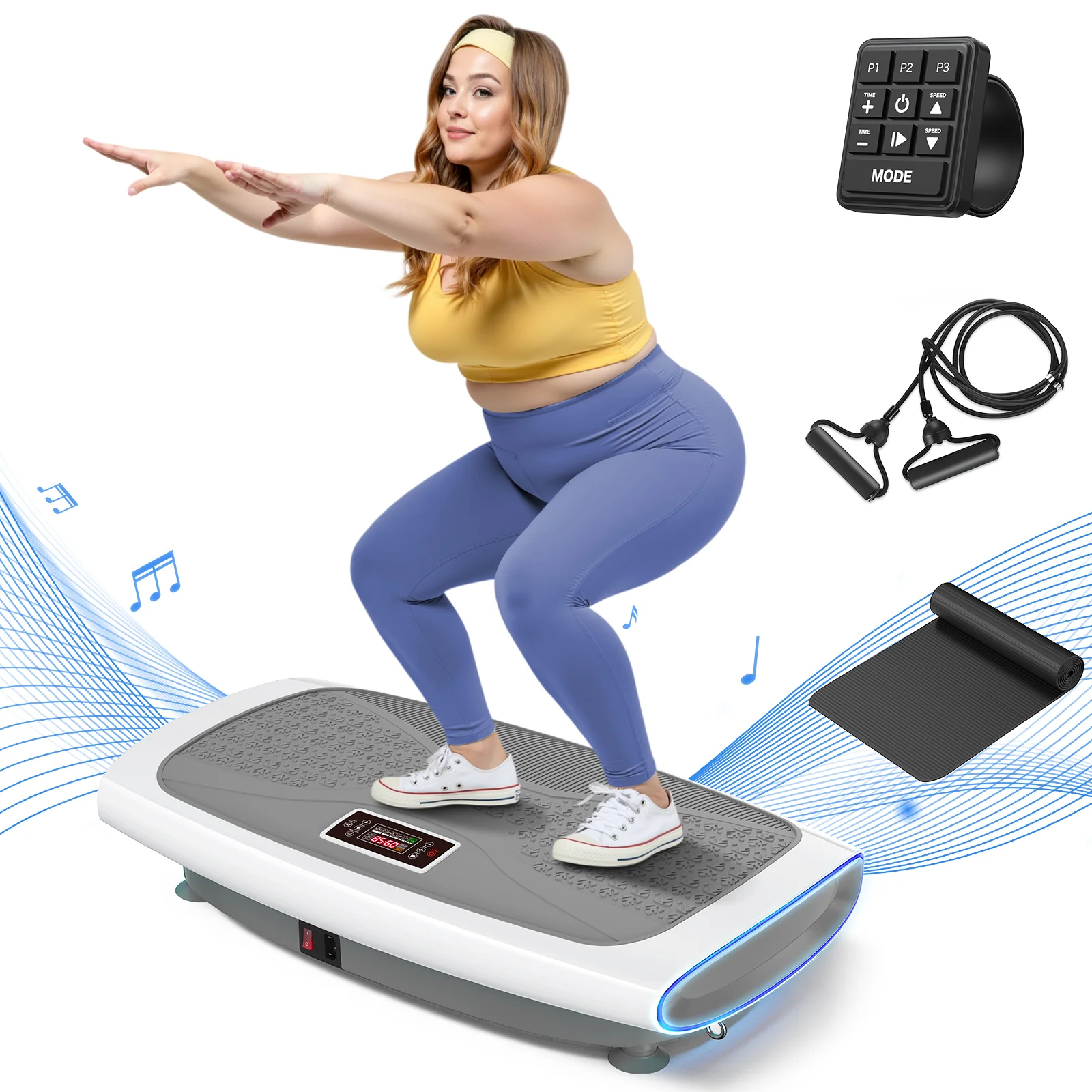 CV61 Curved 4D Vibration Plate for Muscle Activation - Image 19