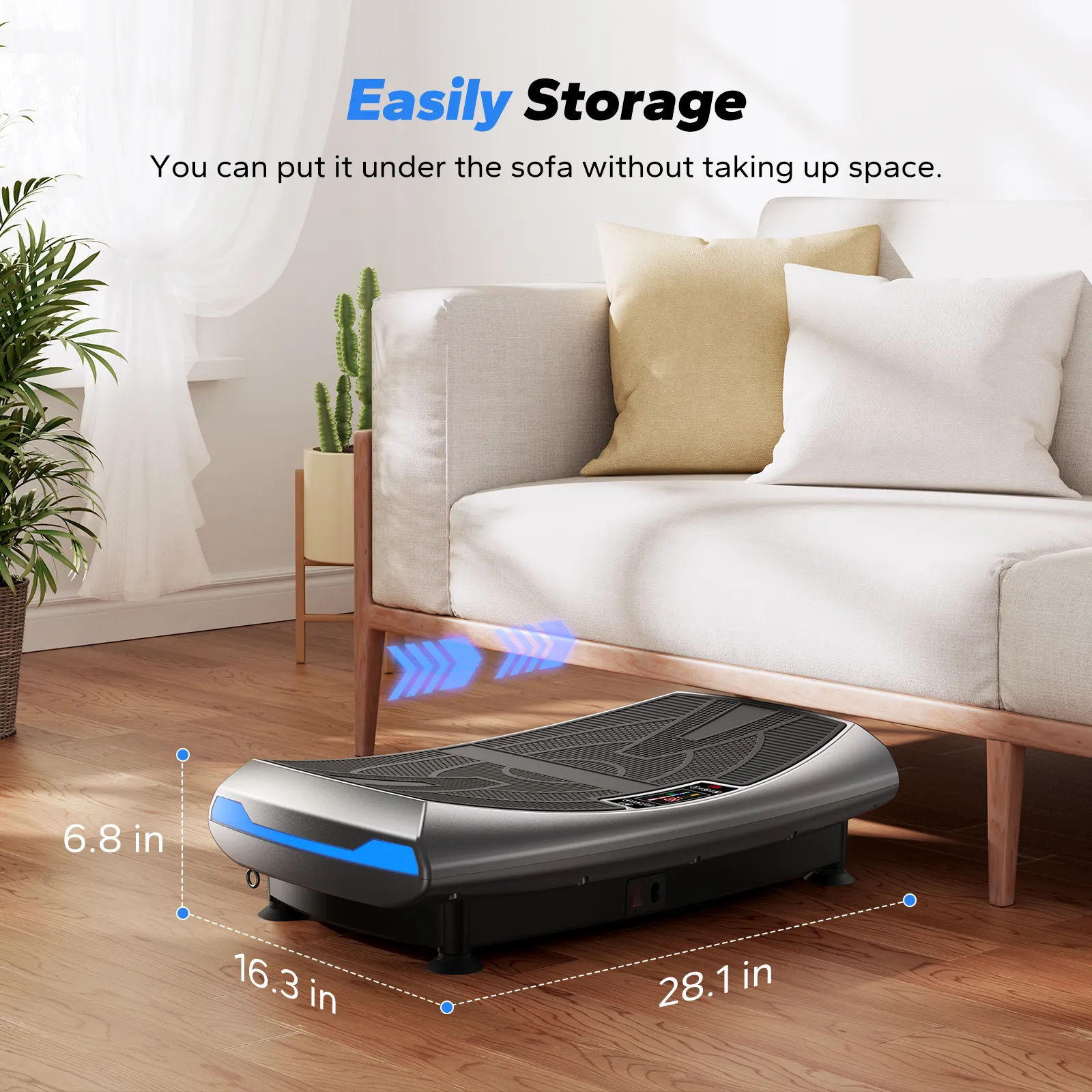 CV61 Curved 4D Vibration Plate for Muscle Activation - Image 6