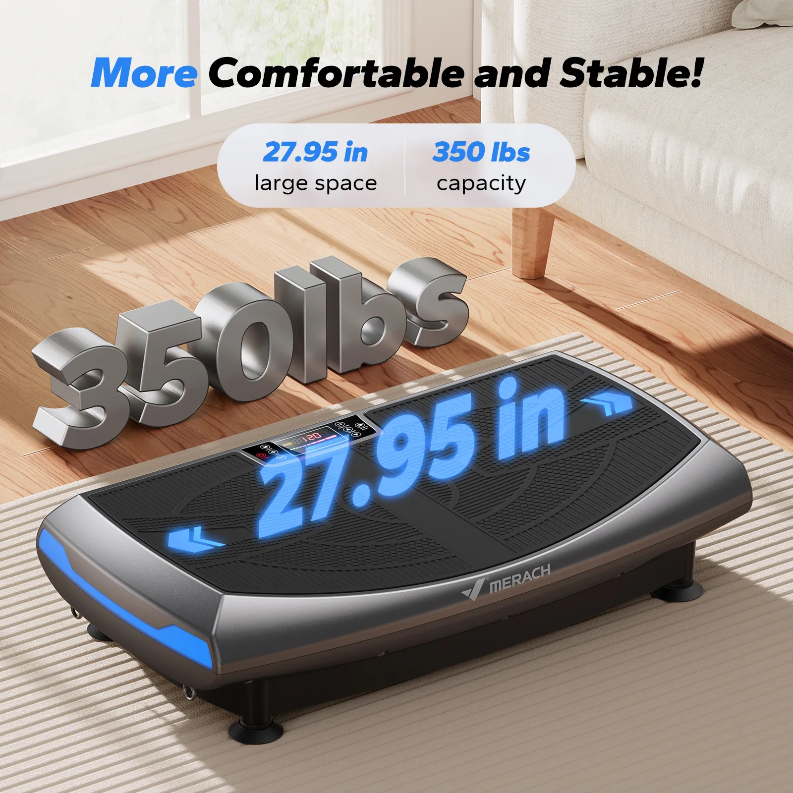 CV61 Curved 4D Vibration Plate for Muscle Activation - Image 8