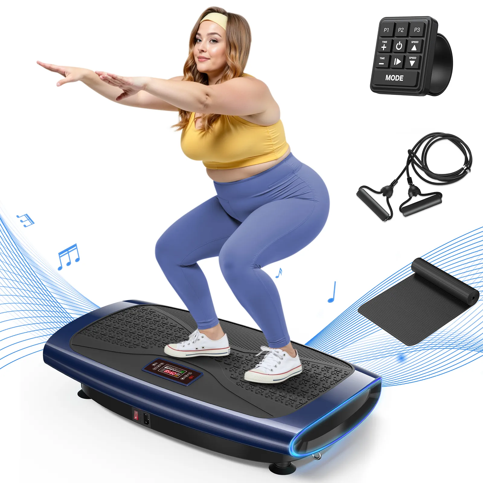 CV61 Curved 4D Vibration Plate for Muscle Activation - Image 9