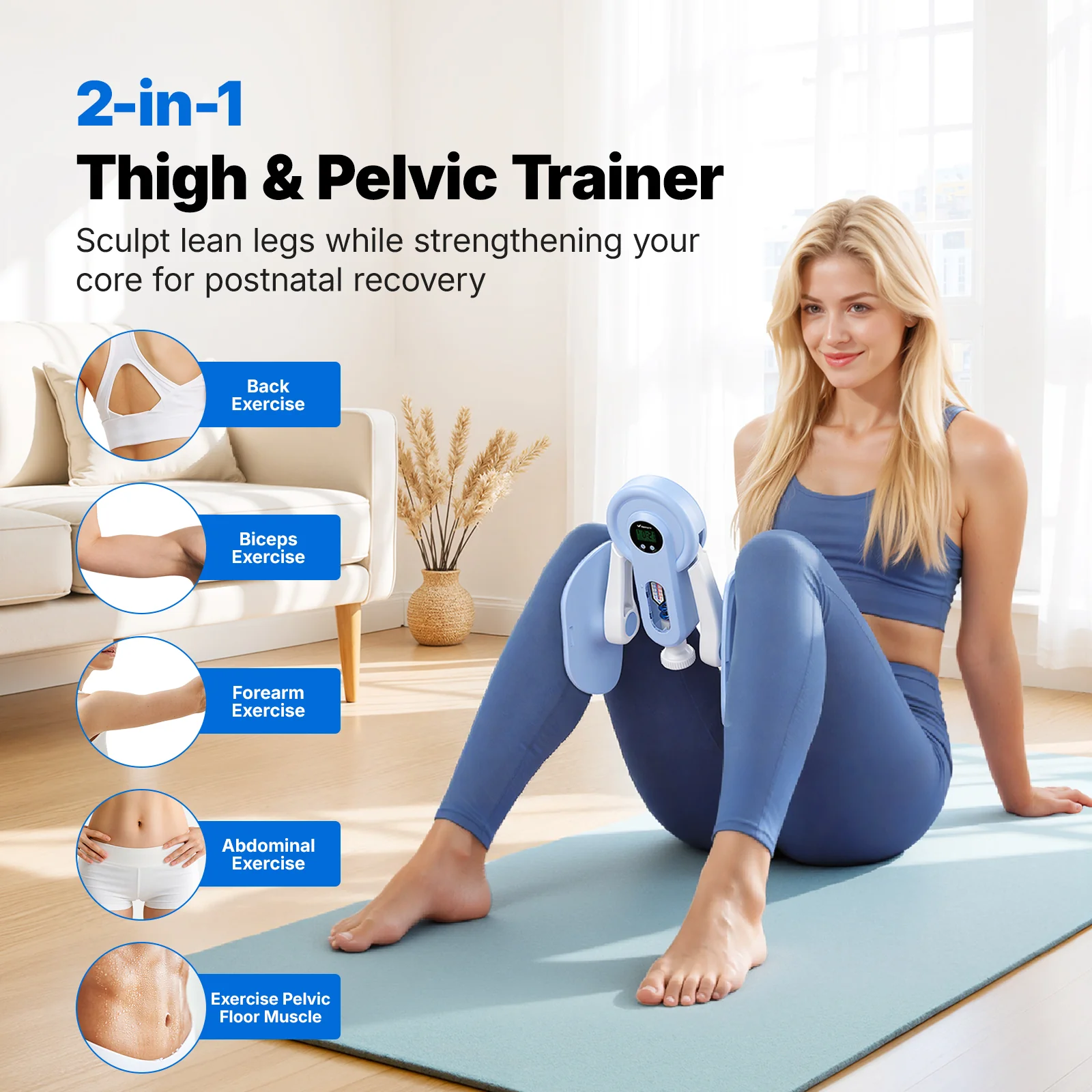 Adjustable Inner Thigh Master for Lower-Body Strength - Image 6