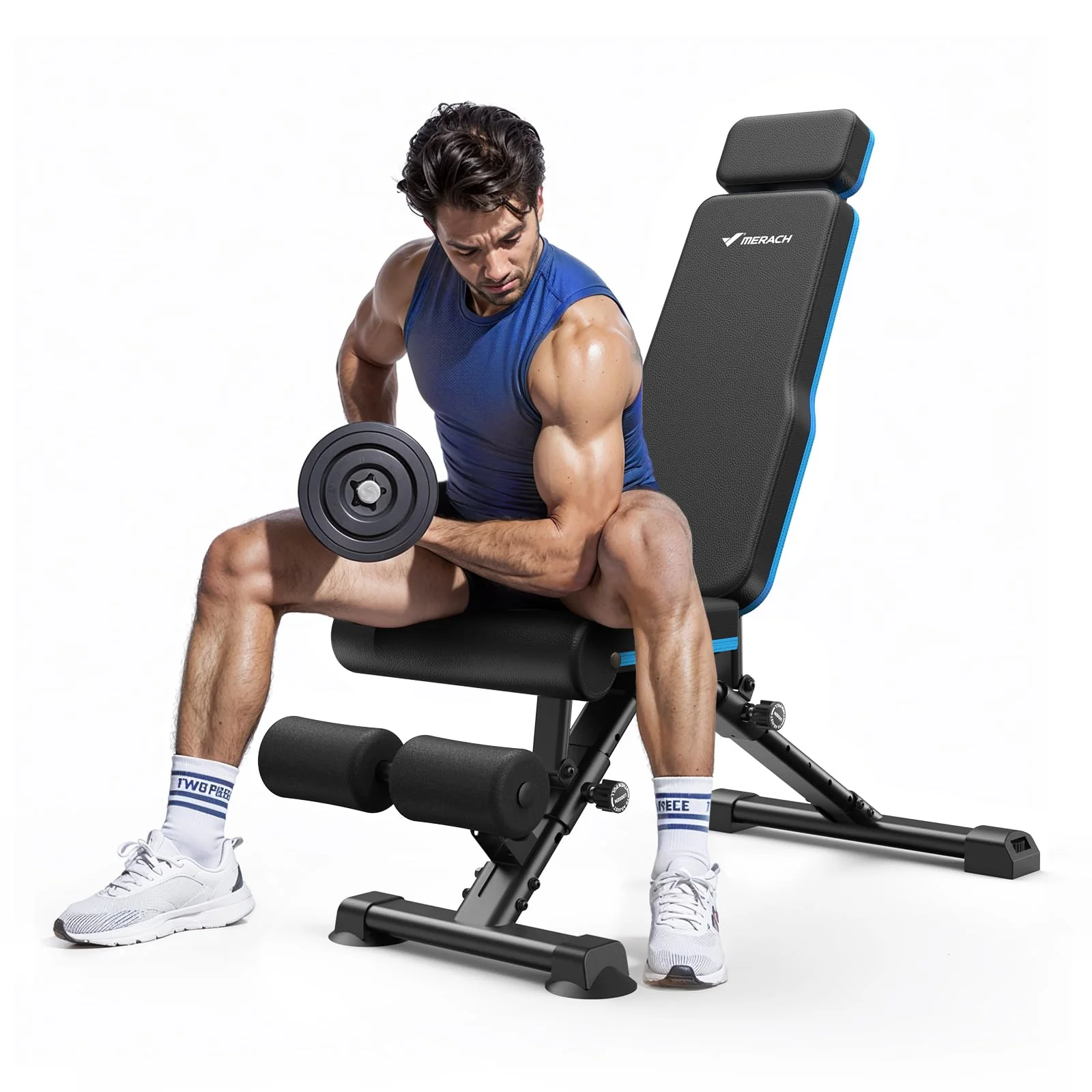Merach Foldable Weight Bench - Image 11