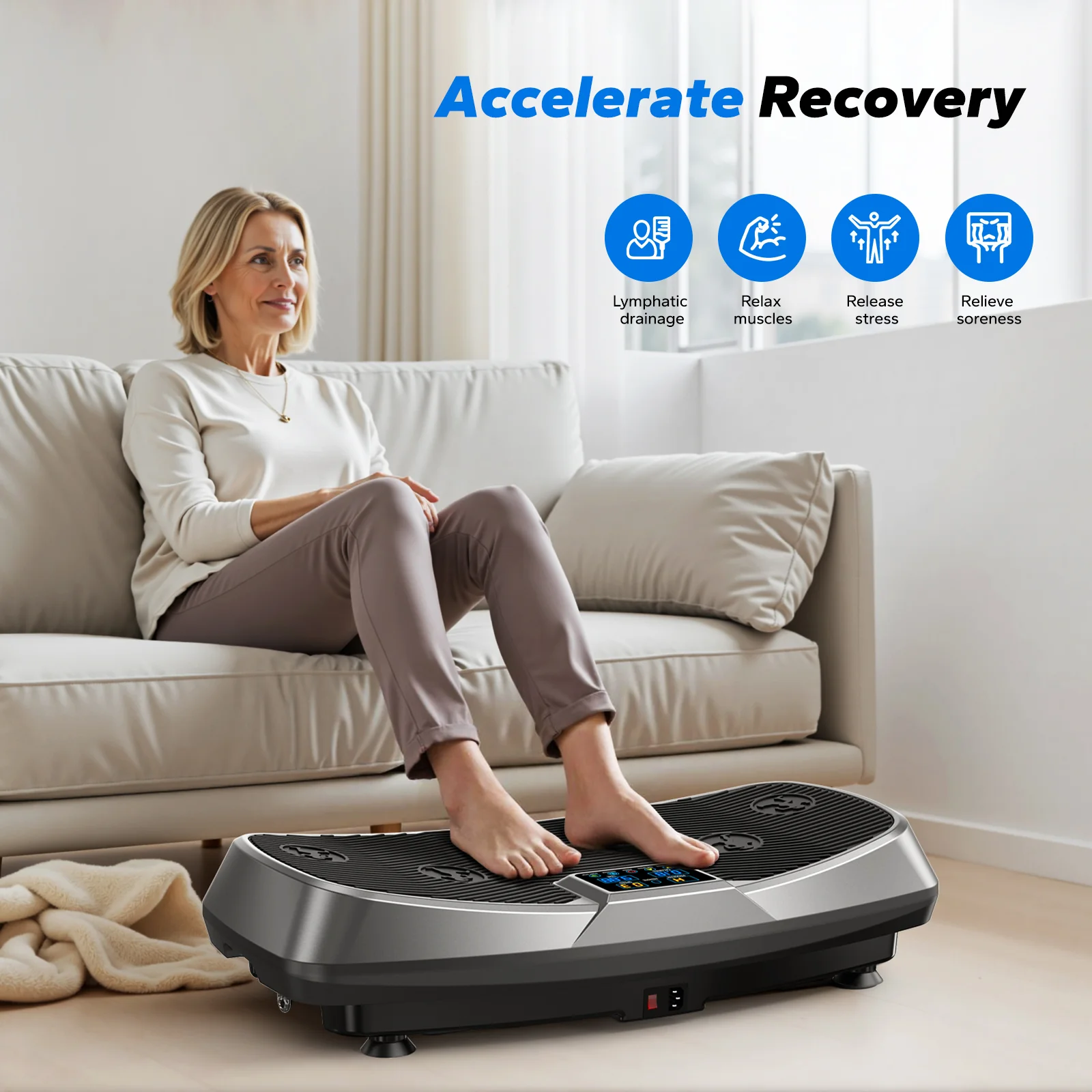 CV50 3D Curved Low-Impact Vibration Plate - Image 5
