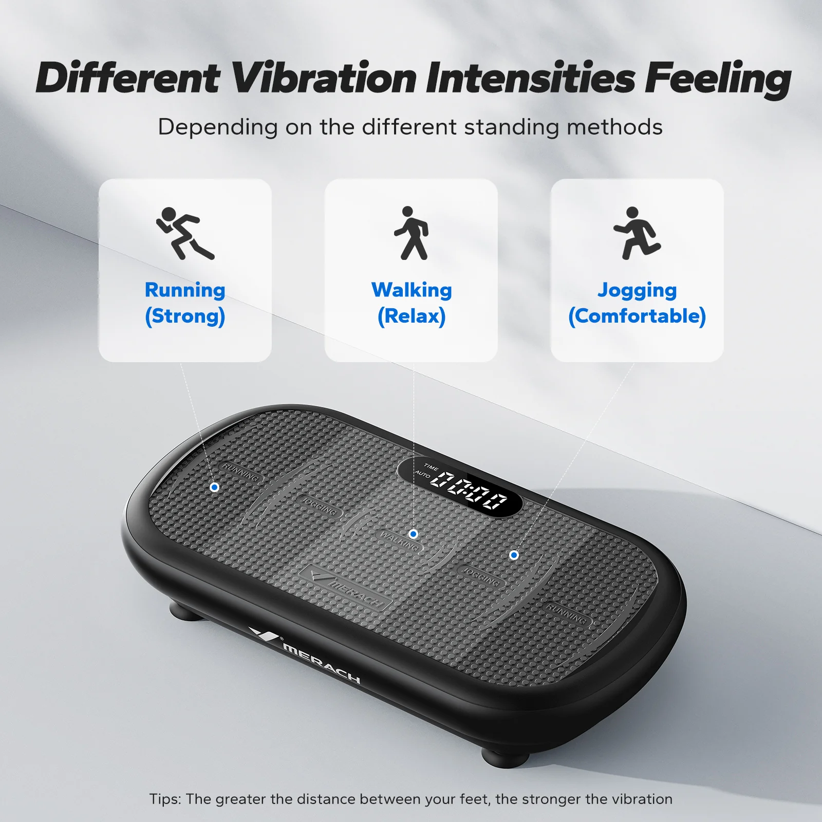 CV40 Curved 440 lbs High-Power Vibration Plate for Weight Loss - Image 15