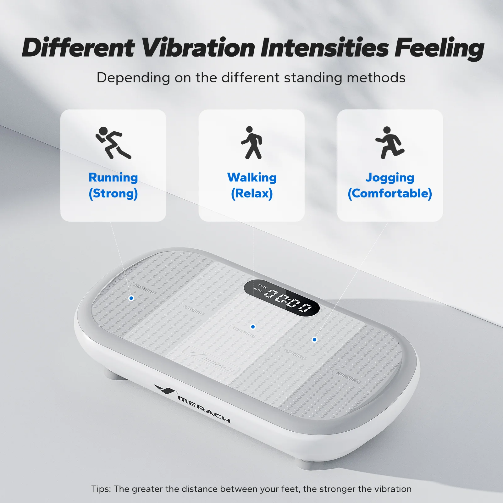 CV40 Curved 440 lbs High-Power Vibration Plate for Weight Loss - Image 7