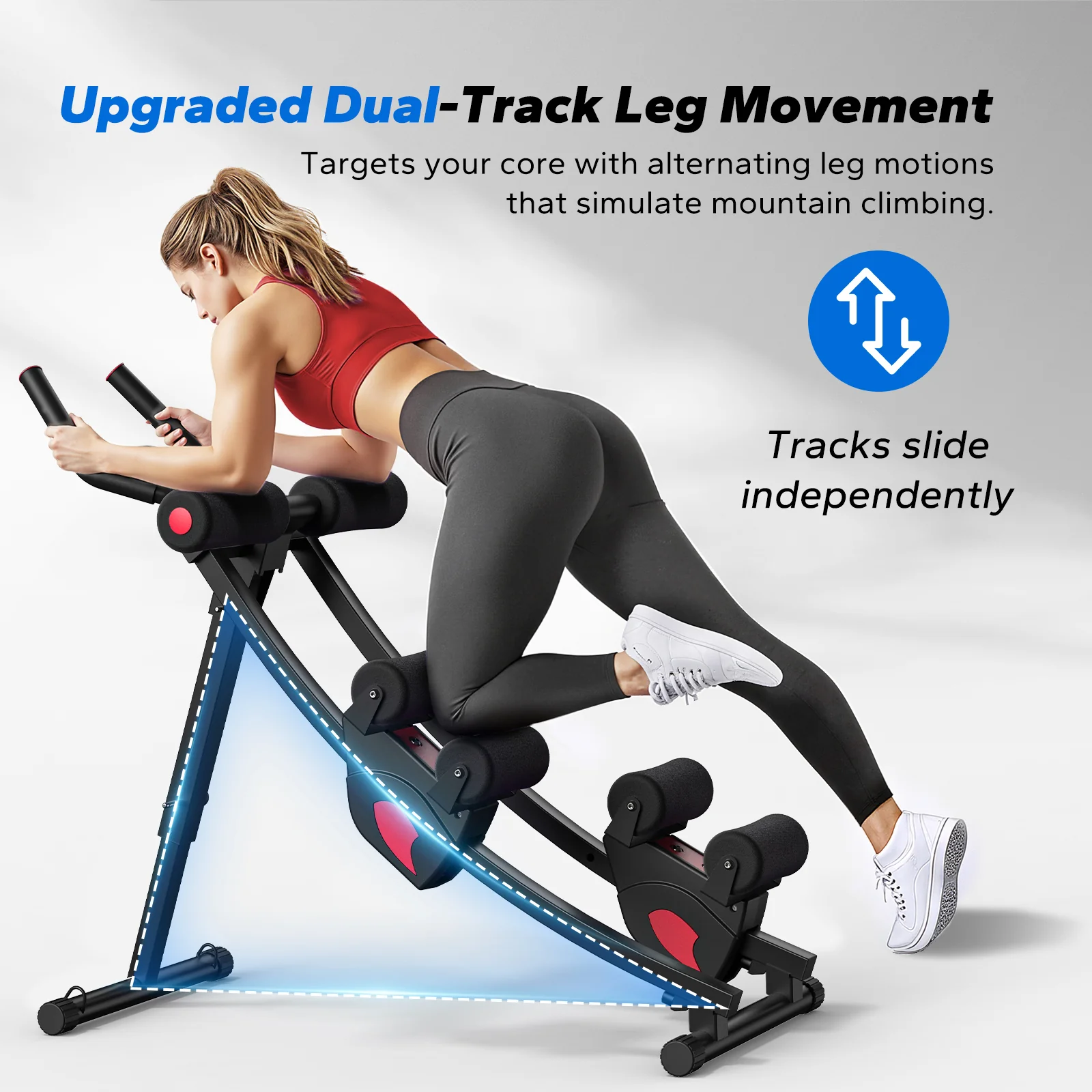 Dual-Track Ab Machine with Separated Sliders for Advanced - Image 5