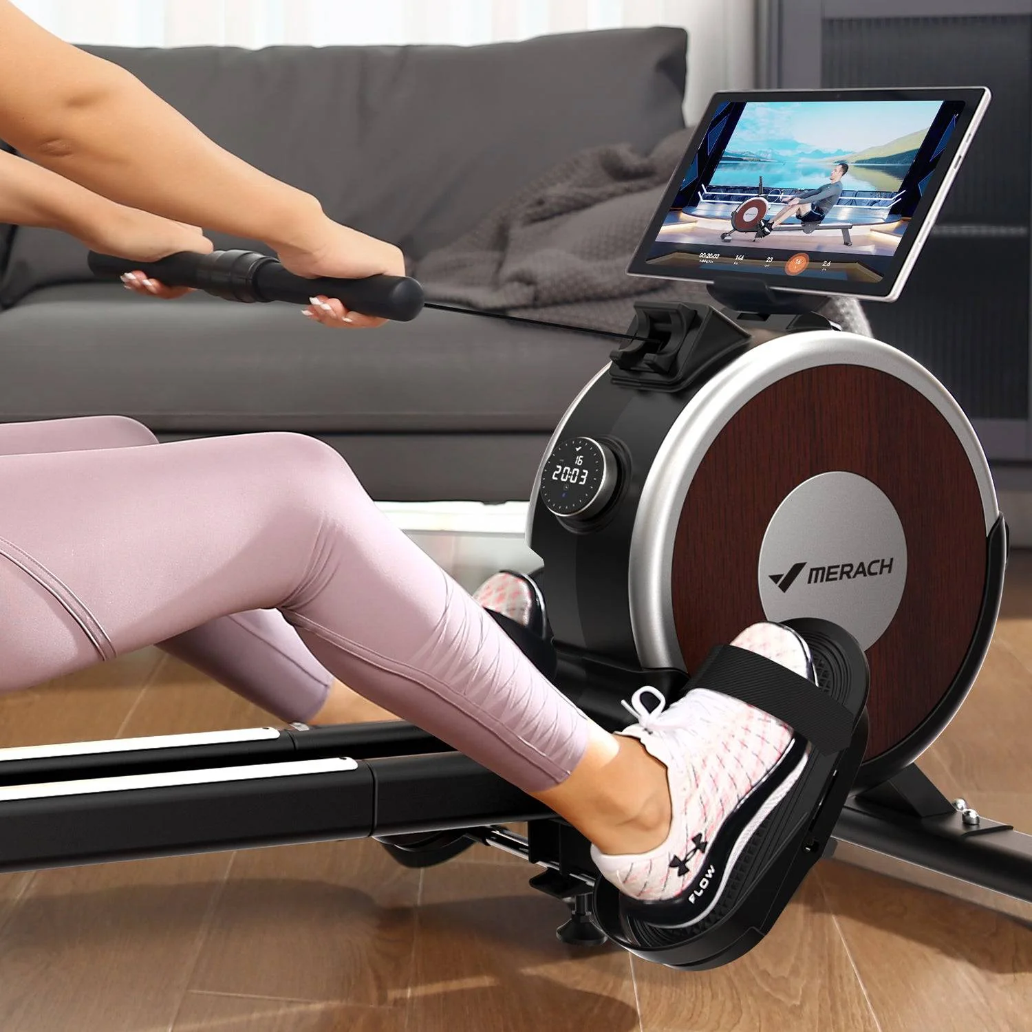 Q1S Auto Electromagnetic Smart Rower - Image 10