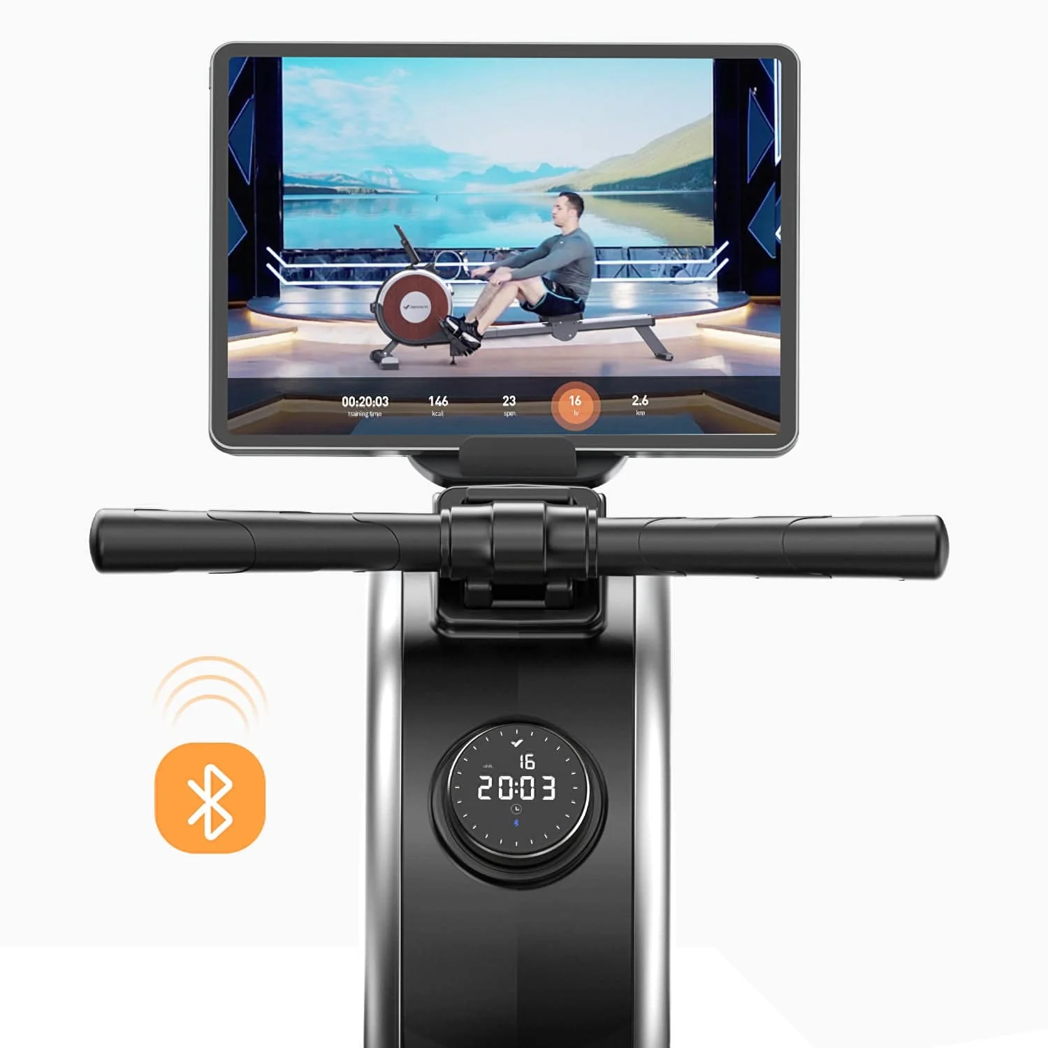 Q1S Auto Electromagnetic Smart Rower - Image 5