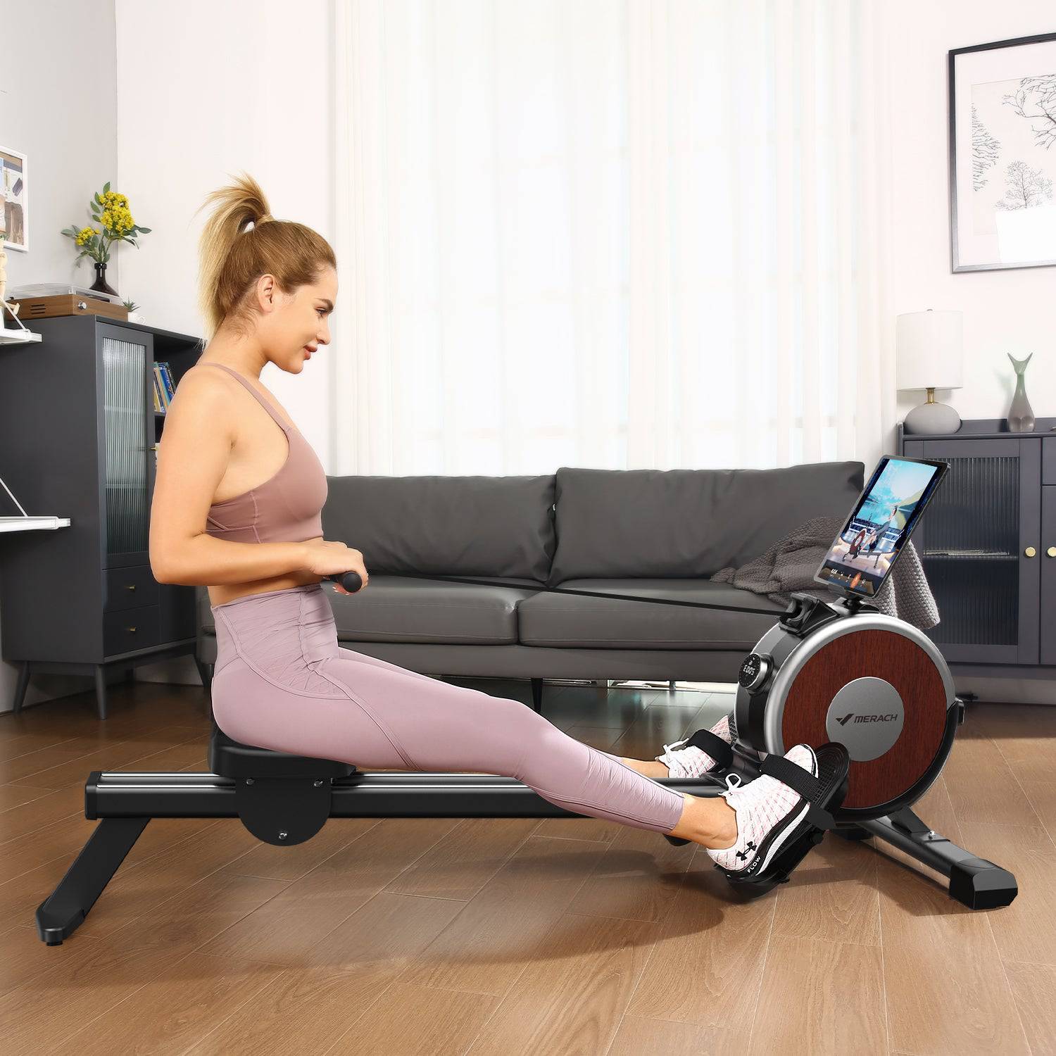 Q1S Auto Electromagnetic Smart Rower - Image 7
