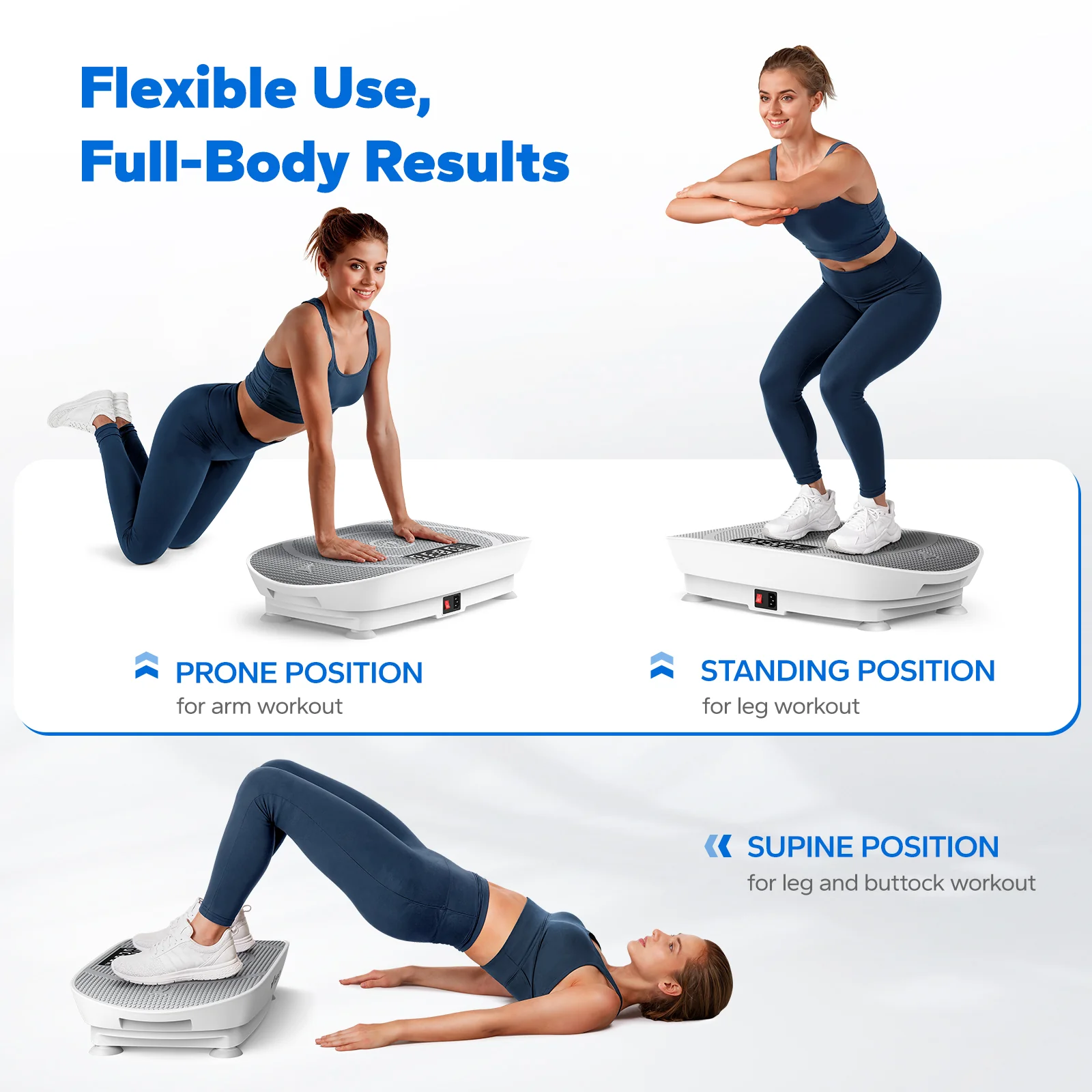 CV30 Curved Portable Slim Vibration Plate for Beginners - Image 12