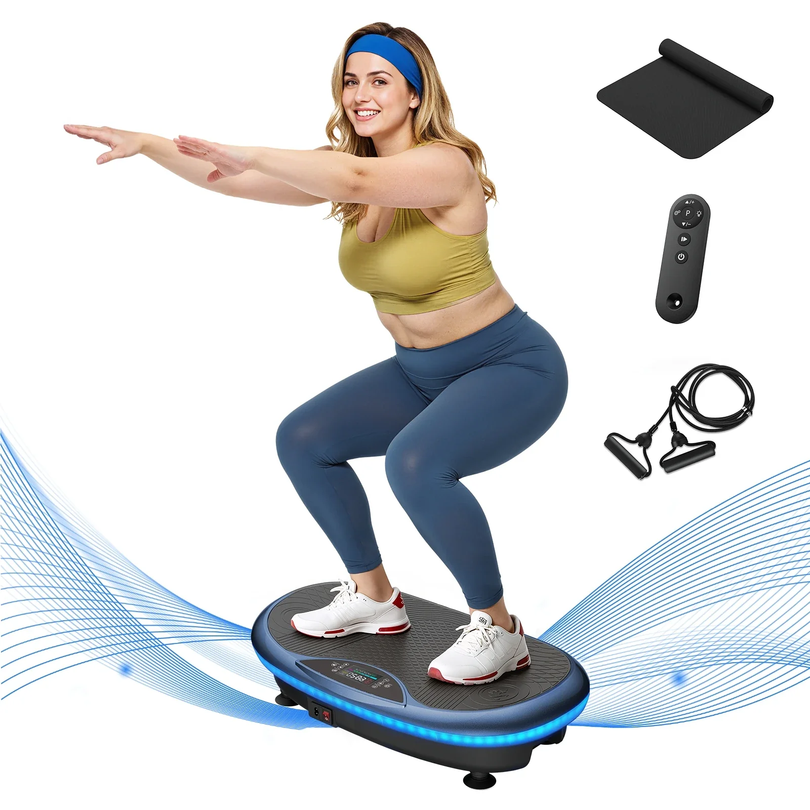 CV55 Curved 4D Low-Impact Vibration Plate - Image 19