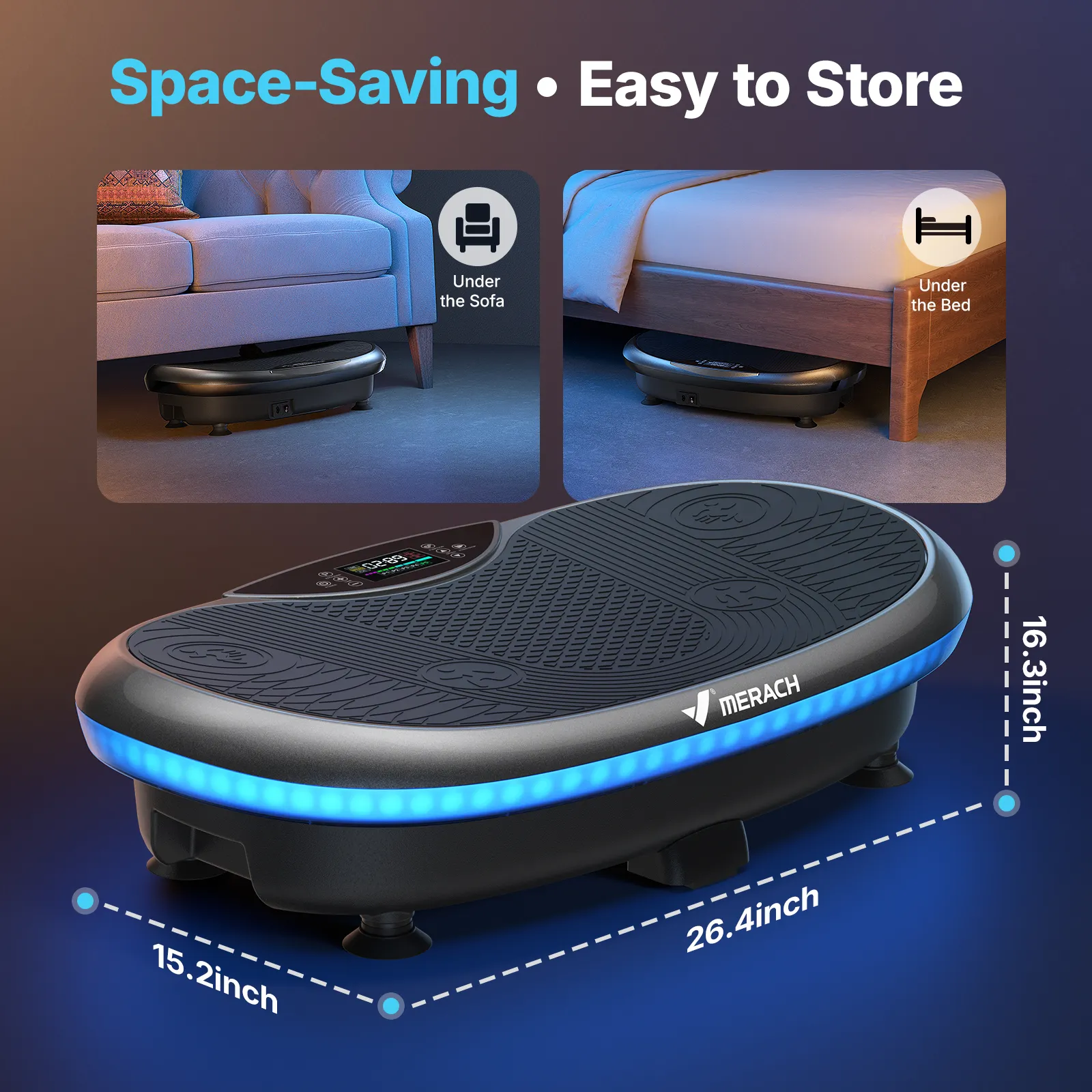 CV55 Curved 4D Low-Impact Vibration Plate - Image 7