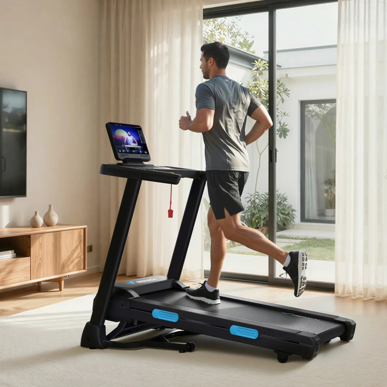 T12 Foldable Treadmill with 15% Auto Incline - Image 8