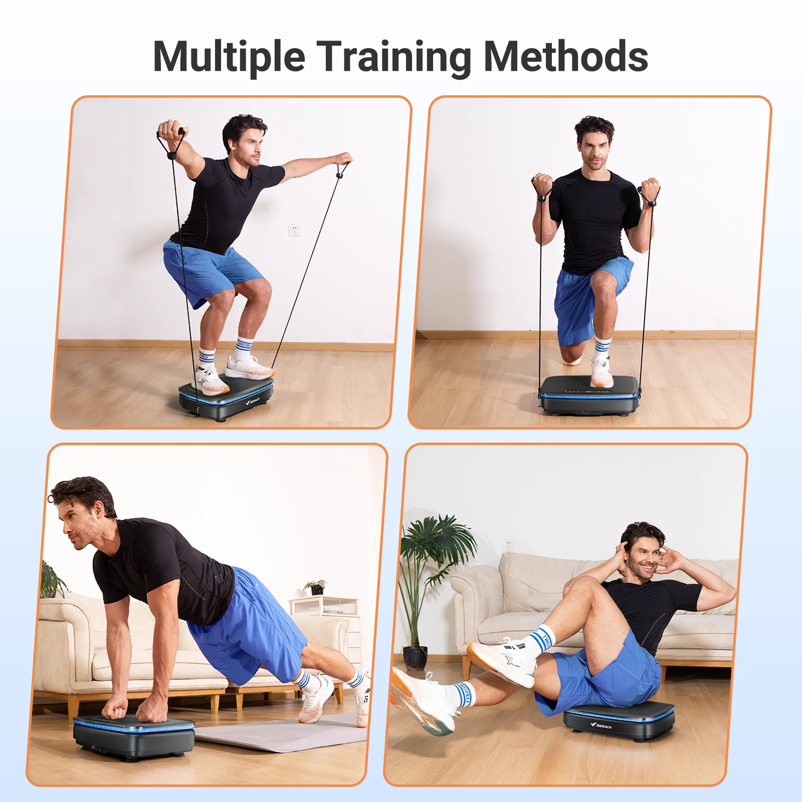 V20 Cool Light Vibration Plate with Bands - Image 6